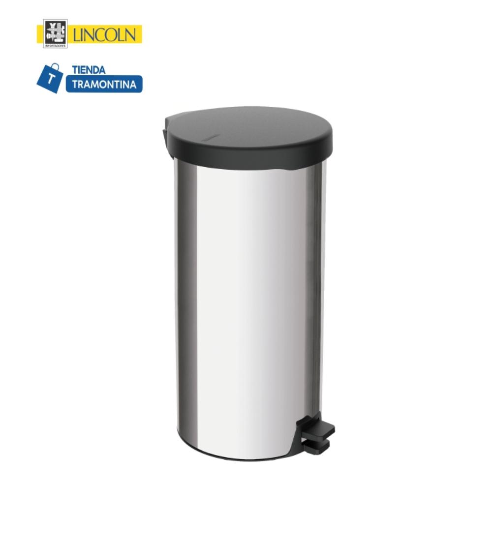 BASURERO BIN Tramontina 20L Inoxidable